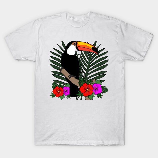 Toucan T-Shirt by Ntdesignart